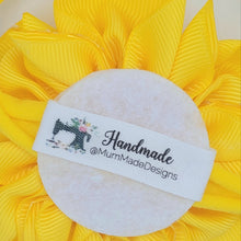 Load image into Gallery viewer, Yelloe 3 inch flower headband