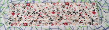 Load image into Gallery viewer, White floral print face mask