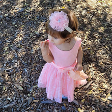Load image into Gallery viewer, Pink lace flower headband